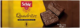 Glutenfreie Quadritos Waffeln in Schokolade 40 g SCHÄR - Biogo.de